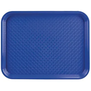 Olympia Kristallon Fast-Food-Tablett blau 415 x