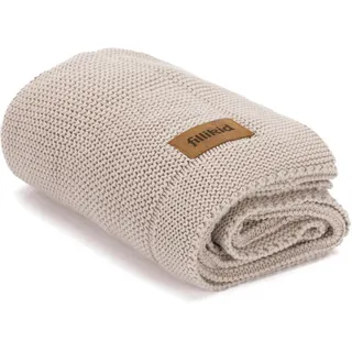 fillikid Babydecke Strick 80x100 cm,