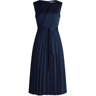 Betty & Co Midikleid Plissee Dunkelblau 42