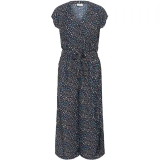 Kaffe Jumpsuit Ilona beige / navy / azur / weiß M