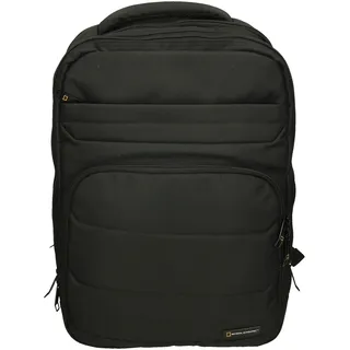 Sportrucksack NATIONAL GEOGRAPHIC "Pro", Herren, Gr. B/H/T: 31cm, schwarz, Nylon, Rucksäcke, in schlichtem Design
