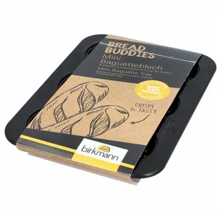 Birkmann Bread Buddies Mini-Baguetteblech 25,5 x 18,5 cm