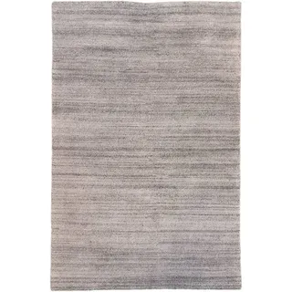 RUG STUDIOS Teppich KHANGRI UNI | Farbe: Hellgrau | Größe: 200 x 300 cm | orientalisch | gemustert | Vintagedesign | glamourös | Landhaus | Vintage | Modern | elegant | Wohnzimmer | Schlafzimmer | str