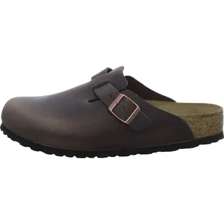 Birkenstock Boston Nubukleder geölt habana 42