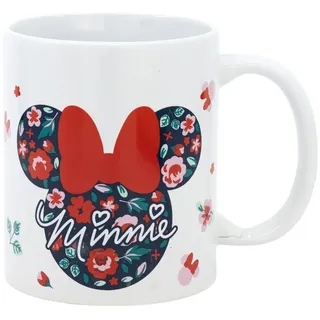 Disney Tasse Disney Minnie Maus Kaffeetasse Teetasse Tasse 325 ml, Keramik bunt