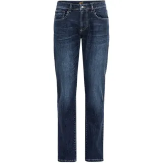 5-Pocket-Jeans CAMEL ACTIVE "WOODSTOCK" Gr. 32, Länge 34, blau (dark, stone, blue34) Herren Jeans 5-Pocket-Jeans mit Stretch