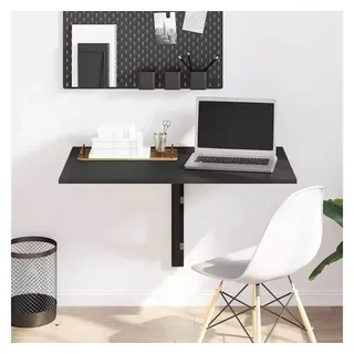 vidaXL Wand-Klapptisch 100 x 60 x 56 cm Schwarz