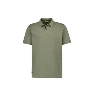 camel active Herren Polo-Shirt grün Baumwolle, grün, Frühjahr/Sommer 2026
