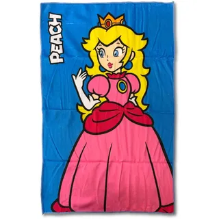 Super Mario Peach Handtuch 50 x 80 cm, Kinderhandtuch