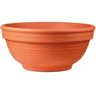 Spang Pflanzschale Pflanzschale, rund, Ø 27x13 cm, aus Ton in terracotta (1 St)