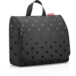Reisenthel Kulturbeutel Toiletbag XL glossy dots black