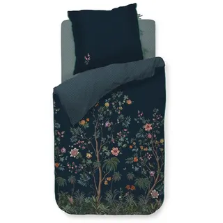 Pip Studio Perkal-Bettwäsche-Garnitur Il Paradiso Farbe Dark Blue Größe 155x220