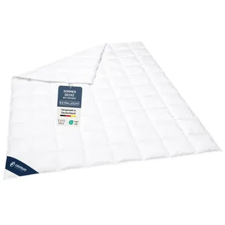 casimum Daunendecke »PREMIUM« – 10% Federn, Größe: 155x200
