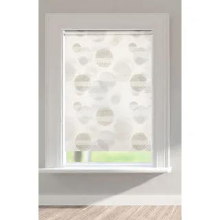 OTTO home Doppelrollo Belem 70 x 150 cm Kreise/grau