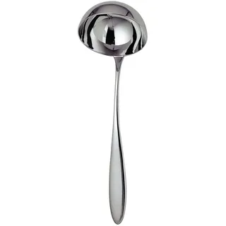 Alessi Mami Schöpfkelle, Edelstahl, Silber, 10 x 29.5 x 21 cm