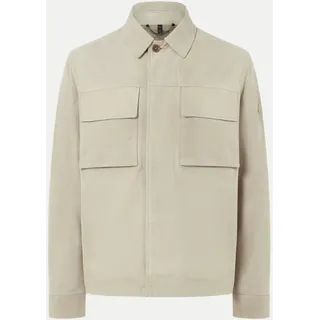 Lederhemd Beige XXL
