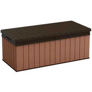 Keter Aufbewahrungsbox "Darwin", 380 Liter, Auflagenbox Kissenbox Gartentruhe
