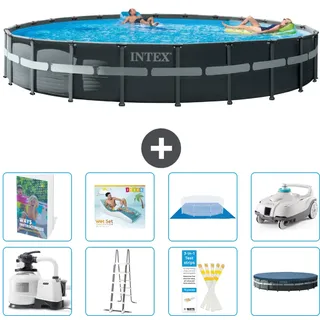 Ultra Xtr Pool Rund - 732x132 Cm - 9-teilig  S584
