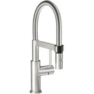 Villeroy & Boch Steel Expert Compact Window Küchenarmatur, schwenkbar, für Vorfenstermontage, 929900LC