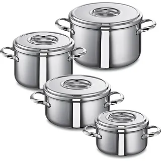 Schulte-Ufer Romana i Topf-Set 4-tlg. 2 x Bratentopf + 2 x Fleischtopf