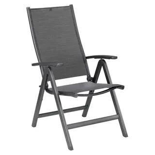 Kettler Simply Gartensessel 58 x 70 x 110 cm anthrazit 4 St.