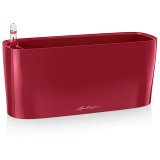LECHUZA Delta 10 Komplettset 30 x 11 x 13 cm scarlet rot hochglanz 