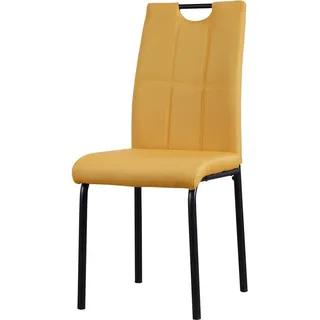 Hti-Living Esszimmerstuhl Denton Polyester gelb