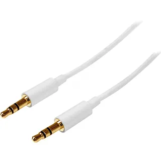Startech Audiokabel 3,5mm Klinken-Stecker 2,00m (MU2MMMSWH)