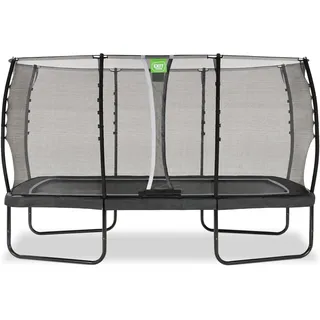 EXIT TOYS Allure Classic Trampolin 244 x 427 cm inkl. Sicherheitsnetz Schwarz