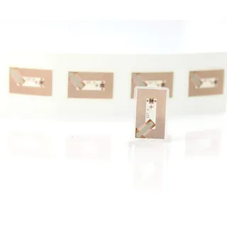 NFC Tag Sticker Midas 12 mm x 19 mm, 180 Byte, kompatibel mit allen nfc-fähigen Smartphones, 5 Stück in transparent, optimal für Geräte-/ Profilsteuerung (Wlan, Bluetooth, SMS, Telefonanruf per NFC)