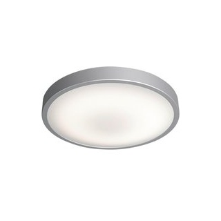 LEDVANCE LED-Wand-/Deckenleuchte Orbis 651753 silber weiß Aluminium Kunststoff H/D: ca. 8x41 cm - silber, weiß