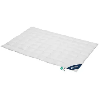 casimum Daunendecke »LUXUS« – 100% Daunen, Größe: 135x200 cm, extra leichte Sommerdecke, Bettdecke 135 x 200 | Füllung: weiße, Neue | allergikerfreundlich | Made in Germany | weiß Textil, Oeko-Tex® Standard Schlaftextilien, Bettdecken, Daunendecken
