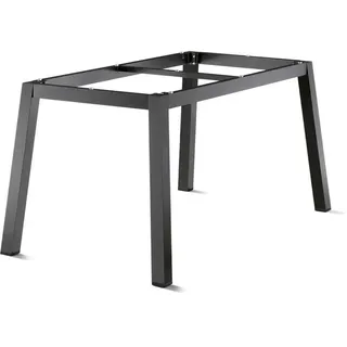 Sieger Lofttisch Gartentisch 140 x 70 x 75 cm Eisengrau