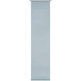 Novel Flächenvorhang, Petrol, Textil, Streifen, 60x245 cm, ohne Technik, Wohntextilien, Gardinen & Vorhänge, Schiebegardinen