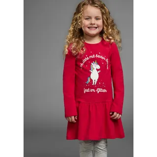 Kidsworld Jerseykleid in rot | Gr.: 116/122