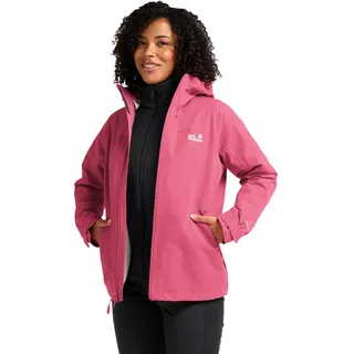 Jack Wolfskin Damen Wild Places 3in1 Jacke (Größe L, pink)
