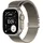 GPS + Cellular 49 mm Titangehäuse Natur Milanese Loop Natur L