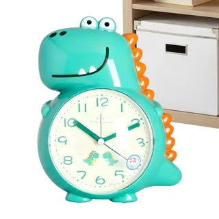 YNPQTDS Analoger Wecker für Kinder – Tragbarer Lautsprecher mit Gesang und Sprachnachrichten – Design sprechendes Tier und Musik – Wecker für Kinder – für 3 bis 12 Jahre – Mädchen