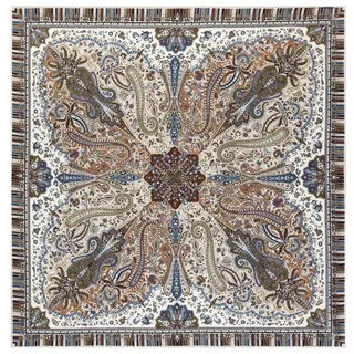 Roeckl Paisley Tuch 90 cm beige
