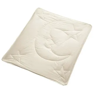 ÖKO Planet Kinderbettdecke, Füllung: Maisvlies, Bezug: Baumwolle, Baumwolle (Bio), Winterbettdecke weiß 80 cm x 80 cm