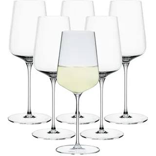 Spiegelau & Nachtmann, 6-teiliges Weißweinglas-Set, Kristallglas, 430 ml, Definition, 1350102