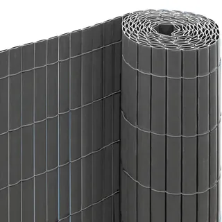 urfence Sichtschutzmatte 100 x 500 cm Grau