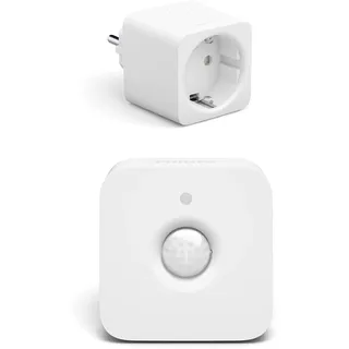 Philips Hue Vorteilspaket mit 1 Hue WLAN Steckdose für Deutschland und die EU (Typ F) und 1 Hue Bewegungsmelder für Innen - Hue Accessories
