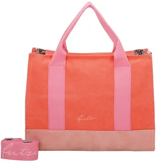 Fritzi aus Preußen Canvas Tote Bag Shopper Baumwollmix Orange