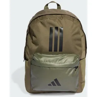 adidas Classic Back To School 3-Streifen 27l Rucksack Olive Strata / Black