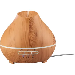 LIVARNO® Ultraschall Aroma Diffuser Holz LADH 12 (Deckel im Holzdesign)