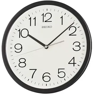 Seiko Wanduhr 30,0 QXA847K schwarz