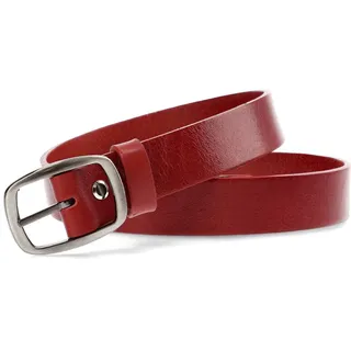 Roter Damen-Ledergürtel von Armodo, 105