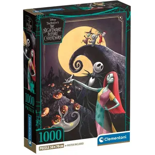 CLEMENTONI Nightmare Before Christmas 1000 Teile