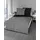 Mako-Satin schwarz 200 x 200 cm + 2 x 80 x 80 cm